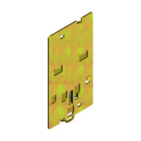 Плата монтажная DIN50022 для крепления на DIN-рейке ABB Sace Tmax T3