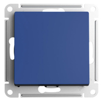 SE AtlasDesign Выключатель с самовозвратом Аквамаринин сх.1 10АХ механизм