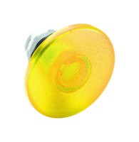 Кнопка MPM2-21Y ГРИБОК желтая только корпус без фиксации с подсветкой 60мм ABB