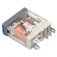 Реле промежуточное с кнопкой и мех. индикацией RPAt 25/1 12A 24В DC EKF AVERES