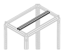 Профиль поперечный для сист.шинW=1000 мм ABB
