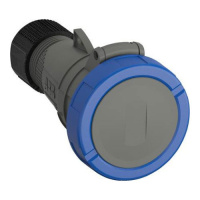 Розетка кабельная Easy&Safe 216EC6W, 16А, 2P+E, IP67, 6ч ABB