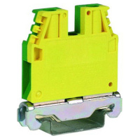 TEC.6/O, зажим для заземления желт.зелен 6 кв.мм DKC