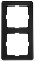 Рамка 2-постовая Wessen 59 Черный бархат