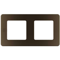 Рамка декоративная универсальная, 2 поста, Legrand Inspiria Бронза