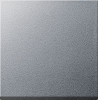 Накладка светорегулятора кнопочного Gira System-55 System 2000 Алюминий