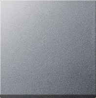 Накладка светорегулятора кнопочного Gira System-55 System 2000 Алюминий