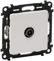 Розетка TV "звезда" Legrand Valena Life Белый