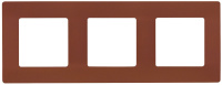 Рамка 3-постовая Legrand Etika Какао