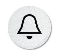 Самоклеющийся символ "ЗВОНОК" ABB Прозрачный