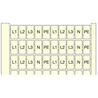 Маркировка 20X(L1-L2-L3-N-PE) ABB RC610