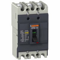 3П3Т Автоматический выключатель EZC100 18 кА/380В 75 A Schneider Electric