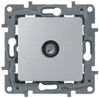 Розетка TV оконечная Legrand Etika Алюминий