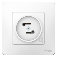 Розетка FM радио скрытой установки Systeme Electric Blanca Белый