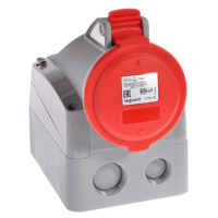 Розетка накладная 2P+PE 16A 380-415V IP44 Legrand P17 Tempra Pro 