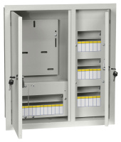 TITAN Корпус металлический ЩУРв-3/30 (550х500х165) IP31 IEK