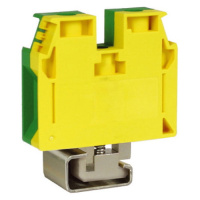TEC.35/D, зажим для заземления желт.зелен 35 кв.мм DKC