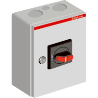 Рубильник в боксе OTR32B3M до 32A 3-полюсный, перфорация 4х25.5+ 2x16.5 ABB