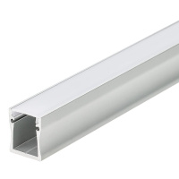 Профиль с экраном ALU-WIDE-H28-2000 ANOD+FROST прямоугольный Arlight