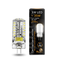 Лампа светодиодная G4 185-265В 3Вт 2700К Gauss Лампа светодиодная G4 185-265В 3Вт 2700К Gauss