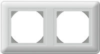 Рамка 2-постовая IP44 Wessen 59 Белый