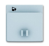 Плата центральная накладка 6478-83 для блока питания micro USB - 6474 U ABB Future Серебристый алюминий