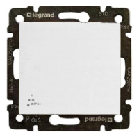 Переключатель промежуточный (перекрестный) 1-клавишный 10A IP44 Legrand Valena Белый