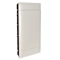 Щиток пластиковый встраиваемый (в полые стены) 4x12 белая дверь Legrand Practibox S