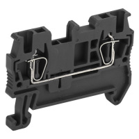 Клемма пружинная КПИ 2в-1,5 17,5А черный IEK