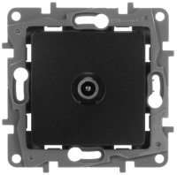 Розетка TV оконечная Legrand Etika Антрацит