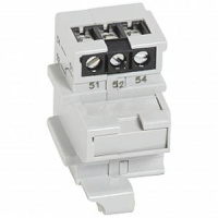 Блок вспомогательных контактов - 1 переключающий сигнальный контакт - для Drx 125 и 250 Legrand