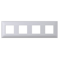 Рамка ARTLEBEDEV, "Avanti", "Закаленная сталь", 8 модуля DKC