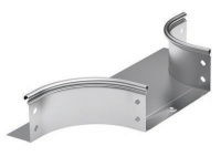 Ответвитель DL 300х50 в комплекте с крепежными элементами и соединительными пластинами, необходимыми для монтажа DKC