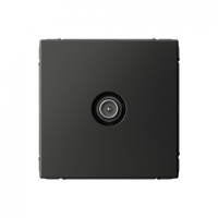 ARTGALLERY TV РОЗЕТКА проходная 4DB, механизм, БАЗАЛЬТ