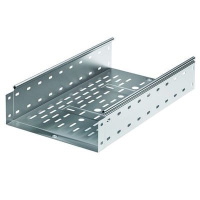 Лоток перфорированный 500x80мм L=3000мм толщина стали 1,0мм цинк-ламельное DKC S5 Combitech