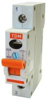 Выключатель нагрузки (мини-рубильник) 1P 125A TDM ВН-32