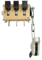 Выключатель-разъединитель 100A 1 направление с д/г камерами передняя смещенная левая/ правая рукоятка MAXma EKF PROxma ВР32У-31A31240