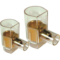 Колодка клеммная соединительная с одним отверстием диаметр 6мм DKC