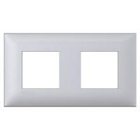 Рамка ARTLEBEDEV, "Avanti", "Закаленная сталь", 4 модуля DKC