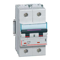 DX3 Автоматический выключатель 50kA 16А 2п D Legrand
