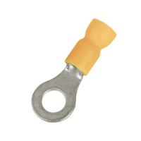 Наконечник с отверстием под винт и изолир.фланцем ПВХ, легкий ввод жилы, 2,5-6 кв.мм М8 DKC НКИ