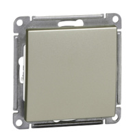 W59 1-клавишный Выключатель, 10АХ, механизм, шампань Schneider Electric