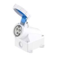 Розетка настенная IP67 32A 2P+E 230В DKC