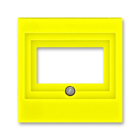 Накладка для розеток USB / HDMI / VGA жёлтый ABB Levit