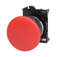 Кнопка грибовидная без фиксации, красная д. 40 DKC