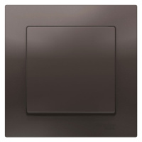 Выключатель 1-клавишный сх.1 10AX в сборе Schneider Electric AtlasDesign Мокко