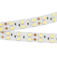 Лента RT 2-5000 24В SMD 5060 120LED/м 28,8Вт/м Arlight LUX Теплый свет