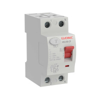 Устройство защитного отключения ВДТ YON MAX MDL100, 2P, 100mA, 25A, тип АC DKC