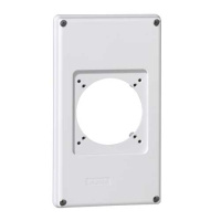 Лицевая панель - P17 Tempra Pro - 220x125 - 1 розетка 16/32 A Legrand