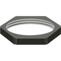 Гайка пластиковая стопорная EMUG12 для M12 ABB
